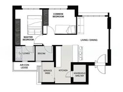 Blk 70A Telok Blangah Ridgeview (Bukit Merah), HDB 3 Rooms #617086841